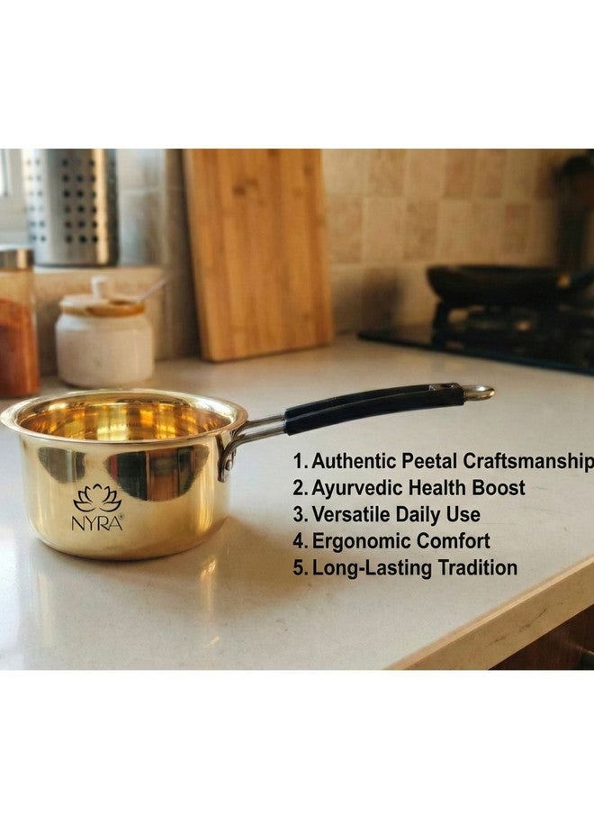 Nyra Kitchenware طاسة نحاسية بلون برونزي من نيرا للأدوات المطبخية آمنة للغسل في غسالة الصحون - Image 5